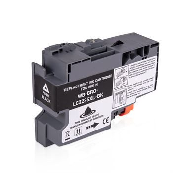 Ensemble composé de Cartucho de tinta (alternatif) compatible à Brother LC3235XLBK noir, LC3235XLC cyan, LC3235XLM magenta, LC3235XLY jaune - Économisez 6%