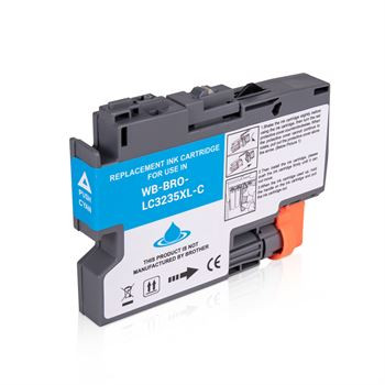 Ensemble composé de Cartucho de tinta (alternatif) compatible à Brother LC3235XLBK noir, LC3235XLC cyan, LC3235XLM magenta, LC3235XLY jaune - Économisez 6%