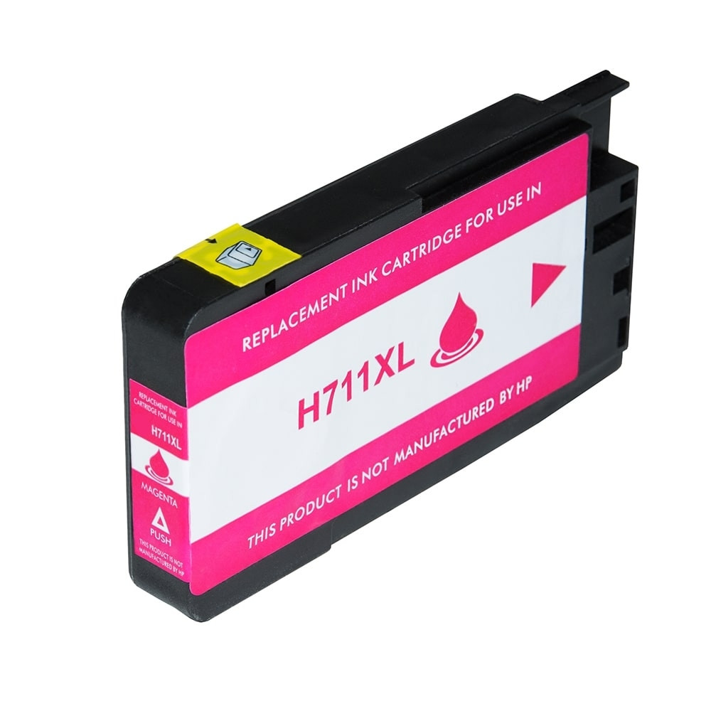 Ensemble composé de Encre (alternatif) compatible à HP CZ130A cyan, CZ131A magenta, CZ129A noir, CZ132A jaune - Économisez 6%