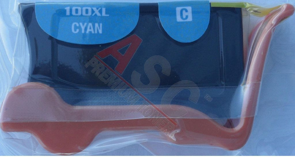 Ensemble composé de Encre (alternatif) compatible à Lexmark 14N1092E No. 100 XL noir, 14N1093E No. 100 XL cyan, 14N1094E No. 100 XL magenta, 14N1095E No. 100 XL jaune - Économisez 6%