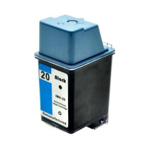 Cartucho con cabezal de impresión (alternatif) compatible à HP C6614DE noir