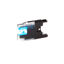 Encre (alternatif) compatible à Brother DCP-J 525 W / 725 W / 925 W / MFC-J 6510 DW / 6710 DW / 6910 DW // LC-1240 C / LC1240 cyan