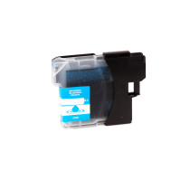 Encre (alternatif) compatible à Brother  LC980  LC1100  cyan