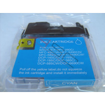 Encre (alternatif) compatible à Brother LC1100 cyan