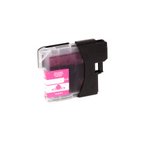 Encre (alternatif) compatible à Brother  LC980  LC1100  magenta
