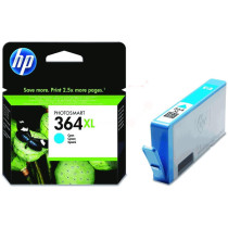 Original Tintenpatrone cyan HP CB323EE/364XL cyan