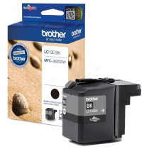 Original Cartouche d'encre noire Brother LC12EBK noir