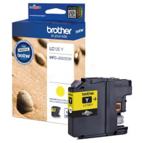 Original Cartouche d'encre jaune Brother LC12EY jaune