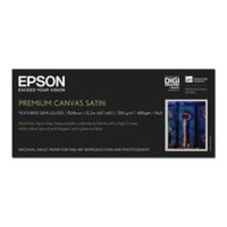 EPSON Premier art water resistant canvas inkjet 350g/m2 1524mm x 12.2m 1 Rolle 1er-Pack