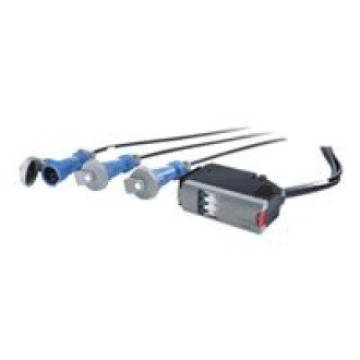 APC IT Power Distribution Module Automatic circuit breaker plug-in module AC 400V 3-phase output connectors 3