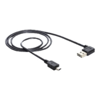 DELOCK Kabel EASY USB 2.0-A 90G gewinkelt > Mini USB 5 Pin Stecker/Stecker 2 m