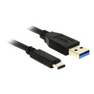 DELOCK Kabel USB 3.1 Gen 2 USB A Stecker > USB Type-C Stecker 1,0 m schwarz
