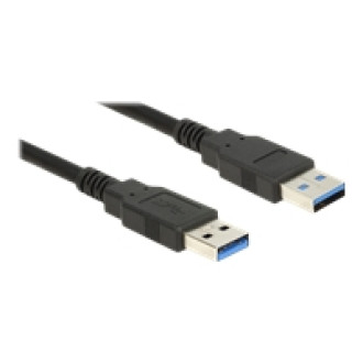 DELOCK Kabel USB 3.0 Typ-A Stecker > USB 3.0 Typ-A Stecker 2,0 m schwarz