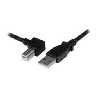 STARTECH.COM 1m USB 2.0 A to Left Angle B Cable - M/M