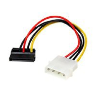 STARTECH.COM 6in 4 Pin Molex to Left Angle SATA Power Cable Adapter