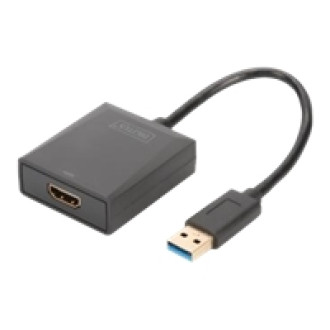 DIGITUS USB 3.0 auf HDMI Adapter Eingang USB Ausgang HDMI Auflösung bis zu 1080p