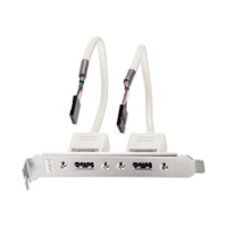 LINDY USB-Slotblech Adapter
