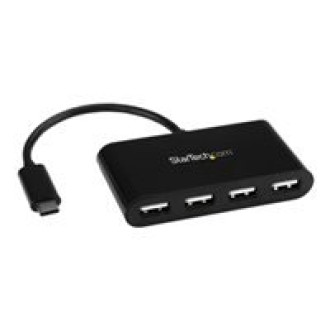 STARTECH.COM 4-Port USB-C Hub - Mini Hub - USB-C to 4x USB-A - USB 2.0