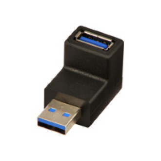 LINDY USB 3.0 Adapter Typ A 90 Grad down