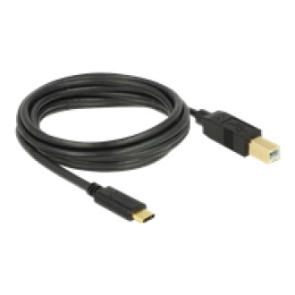 DELOCK USB 2.0 Kabel Type-C zu Typ-B 3 m