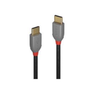 LINDY 1m USB 2.0 Typ C Kabel Anthra Line