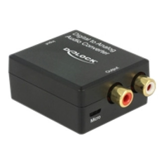 DELOCK Audio Konverter Digital > Analog HD
