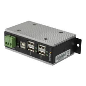 STARTECH.COM 4-Port Industrial USB Hub - USB 2.0 - 15kV ESD Protection