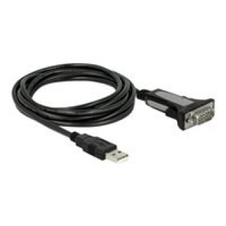 DELOCK Adapter USB Typ-A zu 1xSeriell RS-232 DB9 3m