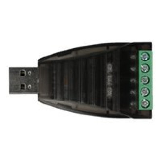 DELOCK Konverter USB Typ-A zu Seriell RS-422/485 Terminalblock mit Überspannungsschutz 600W Isolation 2,5kV