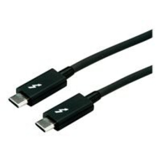 ROLINE Thunderbolt 3 Kabel Typ C ST/ST schwarz 2m