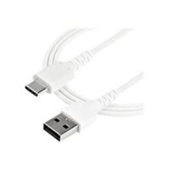 STARTECH.COM 1m/3.3ft USB 2.0 to USB-C Cable High Quality USB 2.0 Cable White USB Data Transfer Cable