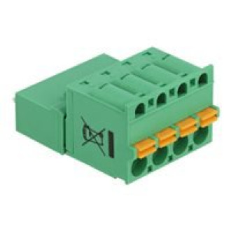 DELOCK Terminalblock Set für Platine 2 Pin 5,08mm Rastermass vertikal