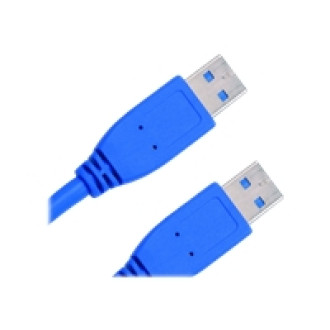 JOUJYE CC 130-0,5m USB3 Kabel bis zu 5Gbit/s innere Kupferleitung AWG 30 dreifache Abschirmung und hochdichter Geflechtschirm