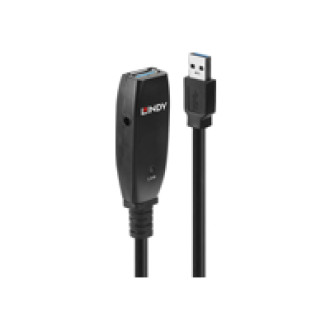 LINDY 15m USB 3.0 Aktivverlängerung Slim 15m USB 3.0 Verlängerung am USB-Anschluss Typ A des Computers