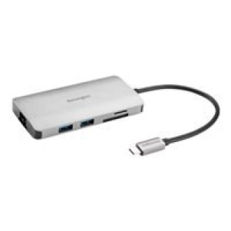 KENSINGTON UH1400p Mobile USB-C 8-in-1 Dockingstation 1x HDMI 3x USB-A 3.2 1x USB-C 3.2 1x SD- /Micro SD