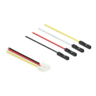 DELOCK Conversion IOT Grove Kabel 4 Pin Stecker zu 4xJumper Buchse 10cm