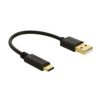 DELOCK USB Ladekabel Typ-A zu USB Type-C 15cm