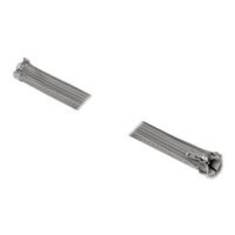 DELOCK Geflechtschlauch mit Reissverschluss hitzebeständig 3m x 30mm grau