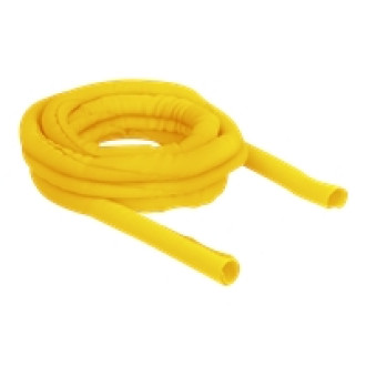 DELOCK Gewebeschlauch selbstschliessend hitzebeständig 5 m x 19 mm gelb