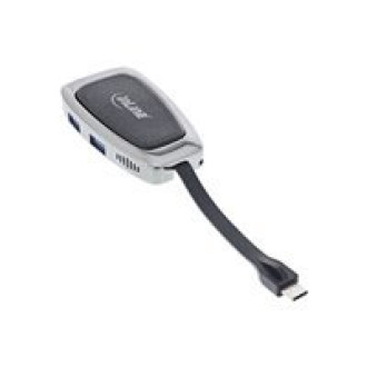 INLINE Multifunktions-Hub USB 3.2 Gen.2 USB Typ-C 2x USB-A 10Gbs 1xHDMI 4K 60Hz 1x USB-C 10Gbs und PD 100W