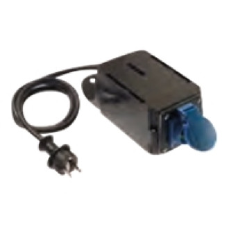 BACHMANN Einschaltstrombegrenzer 16A 1Ph 1,5m H07RN-F 3G1,5 Schutzkontakt