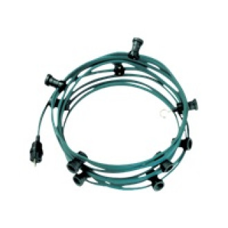 BACHMANN Lichterkette 20m 20 Fassungen