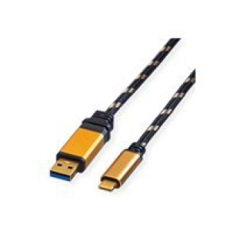 ROLINE GOLD USB 3.2 Gen 1 Kabel A-C ST/ST 0,5m