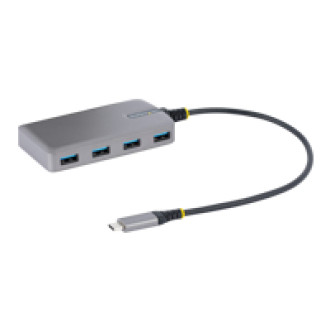 STARTECH.COM 4 Port USB C Hub - USB C auf 4x USB-A 5Gbit/s Hub mit Zusatzstromanschluss - USB C auf USB3.0 Verteiler - Mini USB C