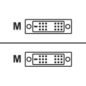 EFB DVI Monitorkabel Single Link DVI-Digital 18+1 AWG30 5m