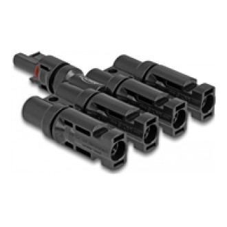 DELOCK DL4 Solar Konnektor 1 x Buchse zu 4 x Stecker