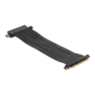 DELOCK Riser Karte PCI Express x8 Stecker zu x8 Slot mit Kabel 30cm