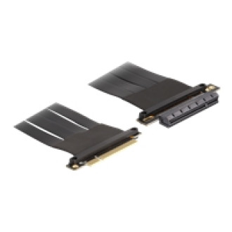 DELOCK Riser Karte PCI Express x8 Stecker zu x8 Slot mit Kabel 60cm