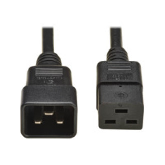 EATON TRIPPLITE Power extension cable IEC 60320 C19 to IEC 60320 C20 AC 250V 16 A 2m Black Europe