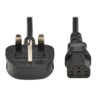 EATON TRIPPLITE Power cable BS 1363m to power IEC 60320 C13 AC 250V 10 A 1m Black United Kingdom